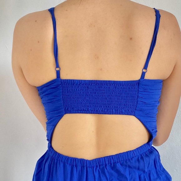 Beautiful cobalt jumpsuit - Picture 2 of 3